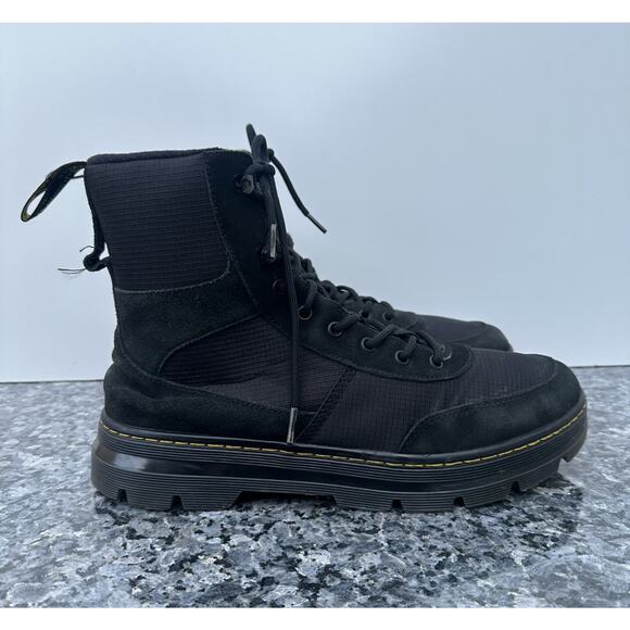 Dr. Martens Combs Tech II Boots Black Size Men’s Size 12 Damaged Lace main image 9
